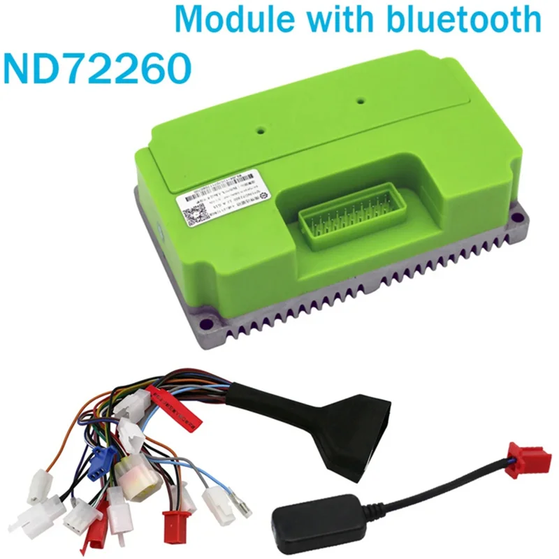 난징 파드라이버 ND72260 전동 스쿠터용 A02K-48V-72V 80A 3KW DC 사인파 모터 컨트롤러 (BT 디버깅 프로그래밍 기능 포함)