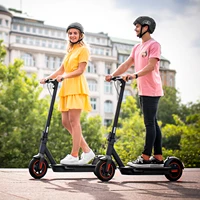 【Direct à l'ue】 Scooter électrique 750W 15.6Ah scooters électriques puissants 10 pouces anti-dérapant tout-terrain trottinette électrique 6