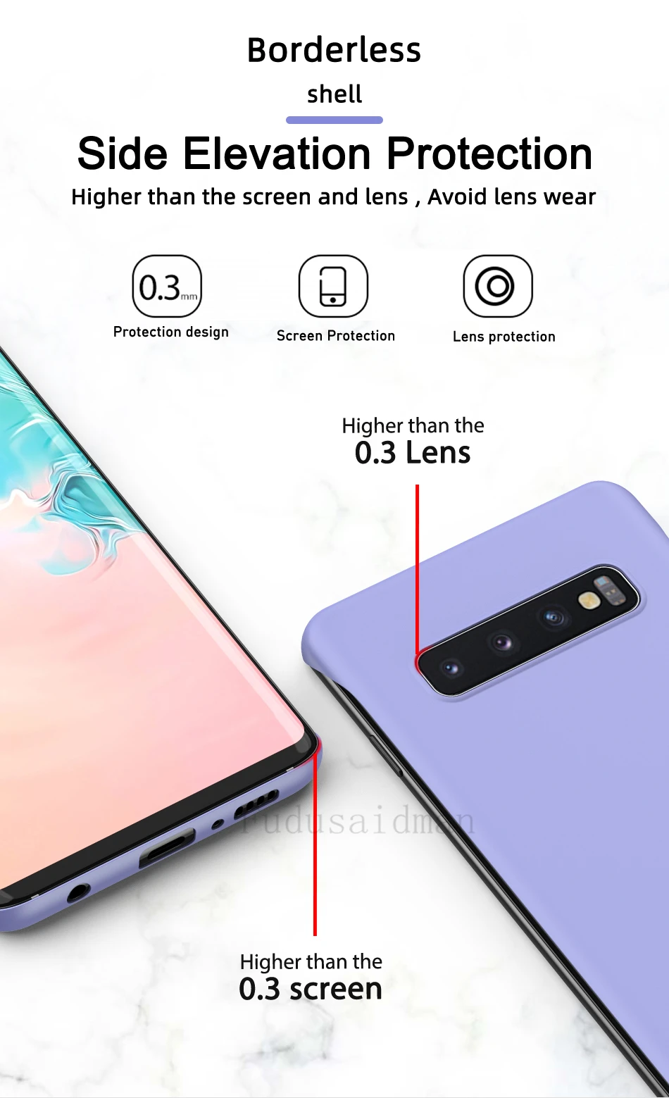 Designer Schlanke Dünne Matte Telefon Abdeckung Fall Für Samsung S24 S23 S22 S21 S20 FE S10 Plus Stoßstange Note 20 Ultra 10 Plus Klassische Fälle_voghion.com