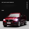 Caipo 1:32 BMW X5M X5 SUV Alloy Model Car Toy Diecasts Casting Pull Back Sound and Light Car Toys For Children Vehicle 4