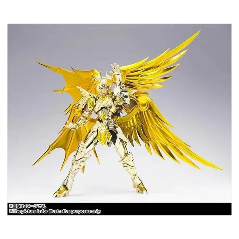 

Original BANDAI Saint Cloth Myth EX Gemini Saga Soul Of Gold In Stock Anime Figures Model Toys