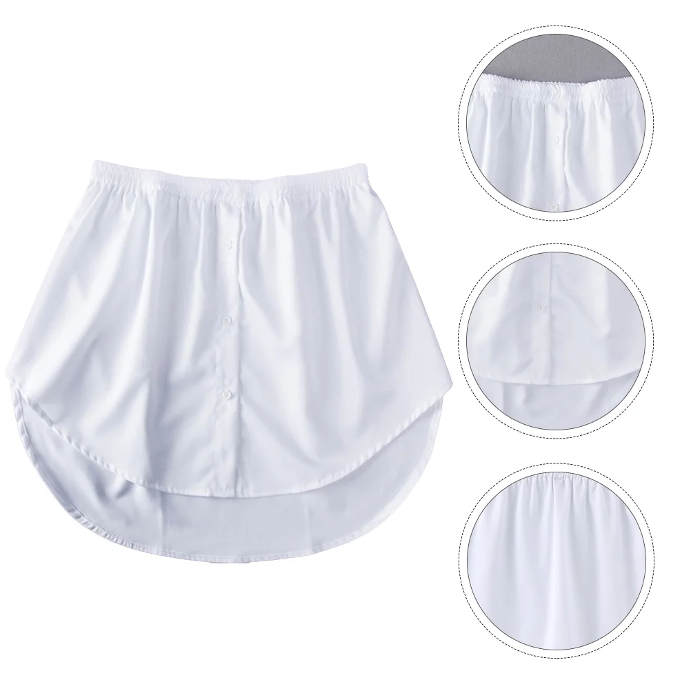 Skirts for Women Short Fake Blouses Western Style Girl Hem Women's Teen Shirts