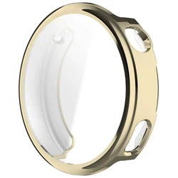 Premium TPU Soft Case Bumper for Smartwatch - Full Screen All - Around Protection Cover Guard (Gold)