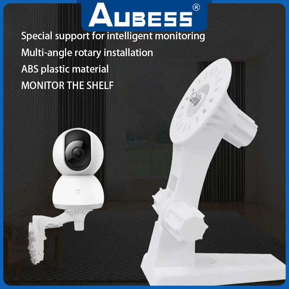 Shaking Head Machine Bracket Camera Plastic Gimbal Camera Bracket Multi-angle Rotation Abs Camera Holder Camera Holder Stand Security Camera Stand Security Camera Bracket Security Wall Mount Bracket Security Camera Mount Camera Mounting Base Camera Mount Panel Webcam Stand