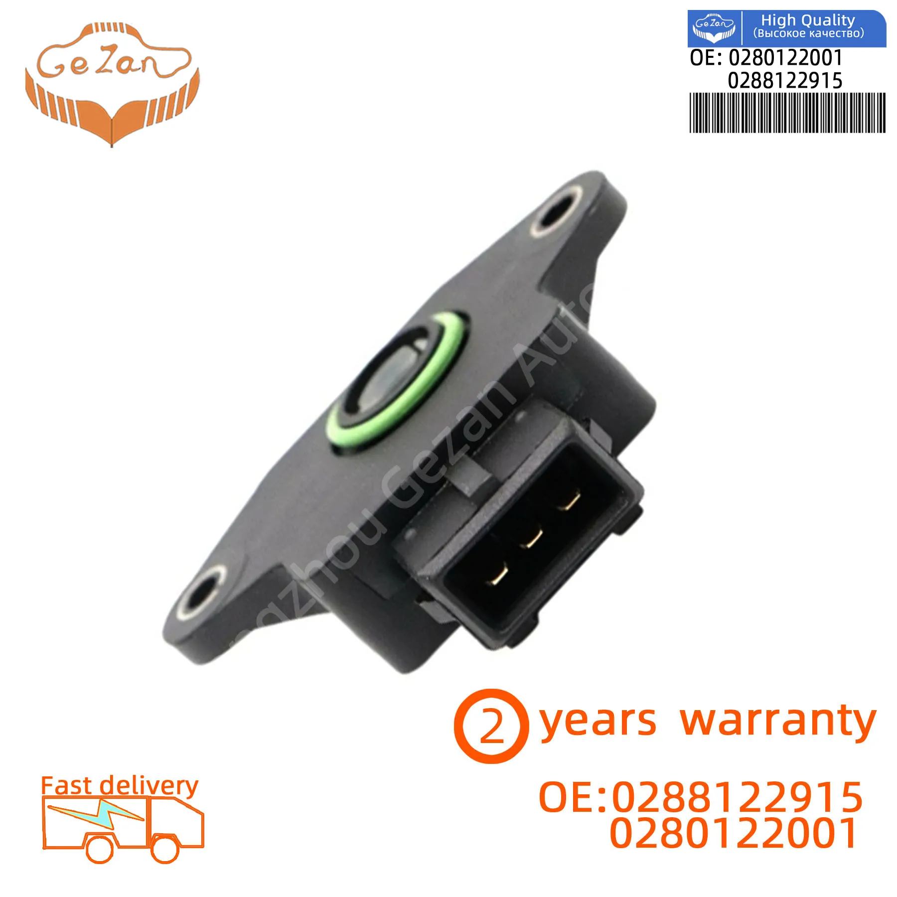 

High Quality Car TPS Throttle Position Sensor 0280122001 0288122915 for Kia Rio Sportage Spectra