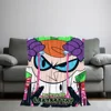 Cute D-Dexters L-Laboratory Blanket Skin friendly comfort warm soft plush blanket suitable sofa living room office bedroom 5