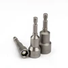 1PCS 6-24mm Hex Socket Sleeve Nozzles Nut Driver Screwdriver Drill Bit Adapter Magnetic Impact Socket Hex Shank Socket Wrench 3
