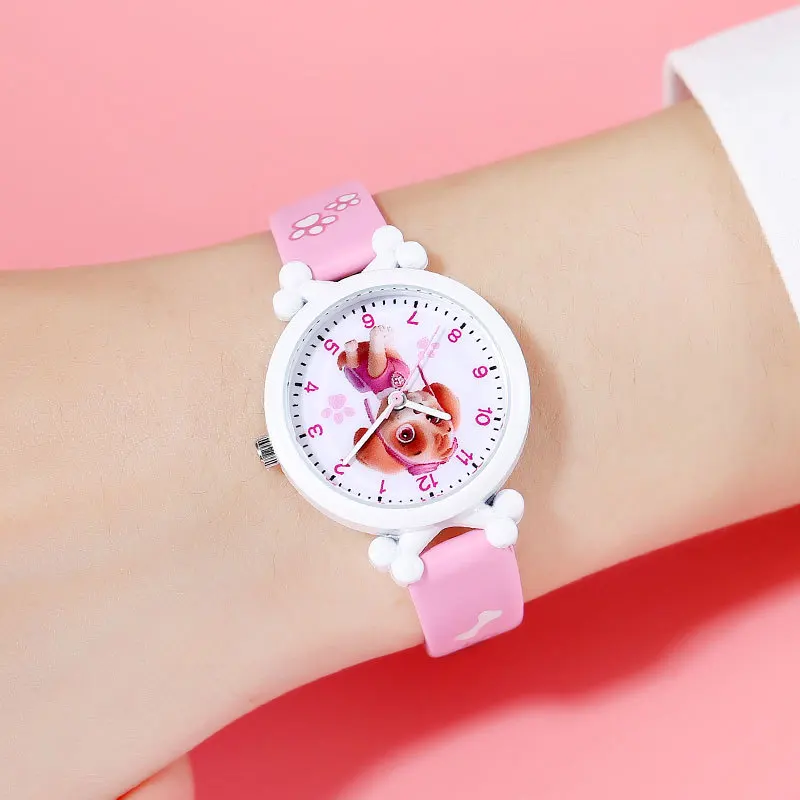 Reloj electrónico de la patrulla canina para niños, relojes digitales  impermeables, figura de dibujos animados, Skye, Chase, Marshall, Everest -  AliExpress