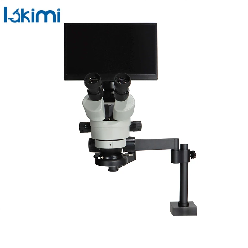 전기 전문 현미경 납땜 삼안 스테레오, 4K HDMI USB 쥬얼리 작동, 디지털 비디오 용접, 골드스미스 휴대폰