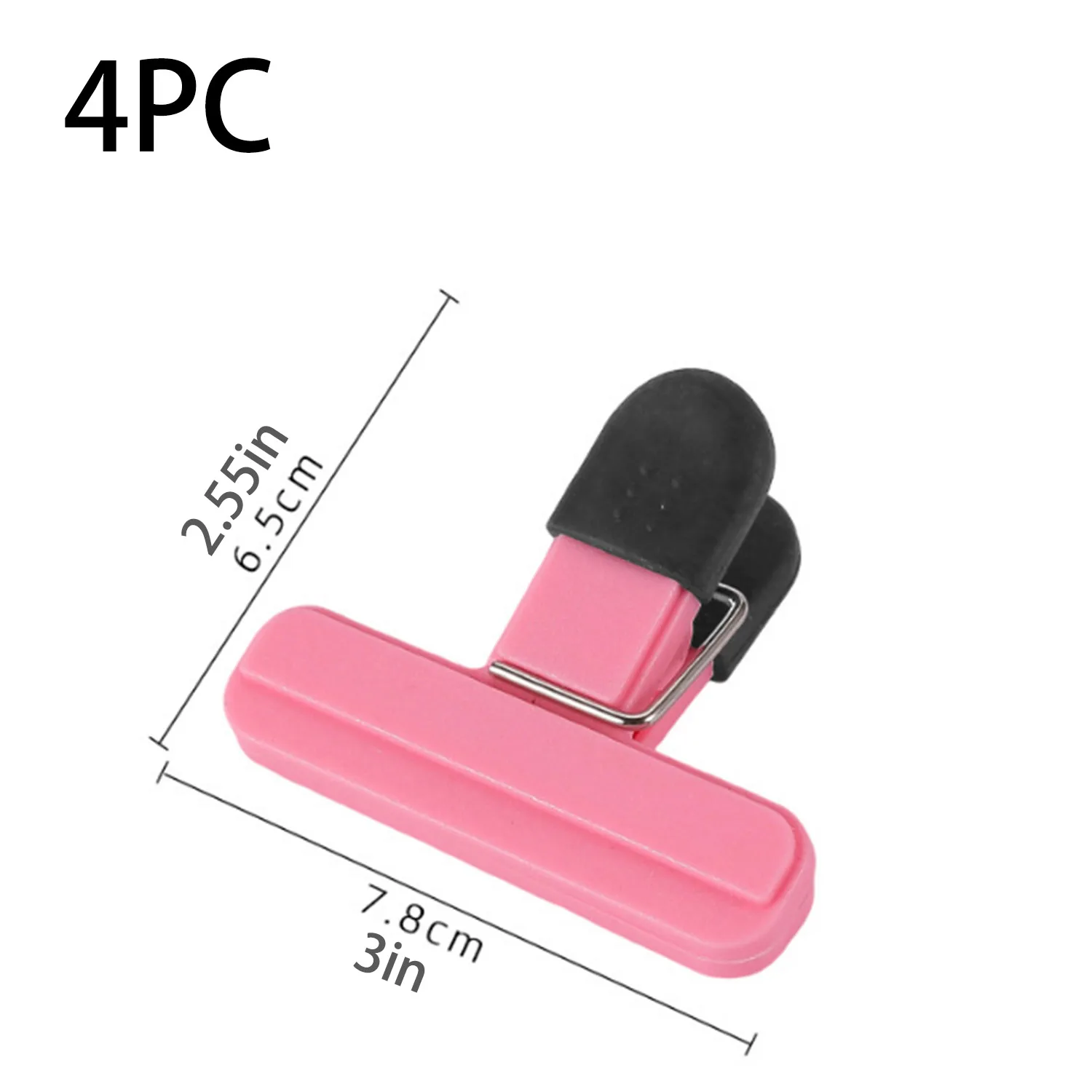 Versatile Large Food Bag Clips with Sealed Handles