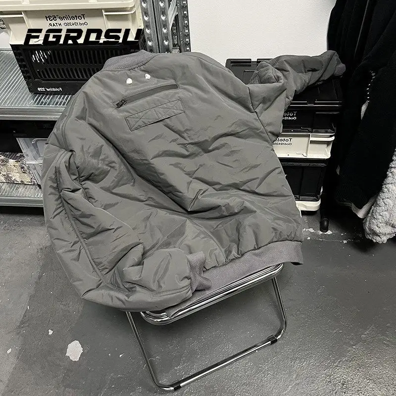 Jacket with multiple pockets, cotton jacket, short jacket