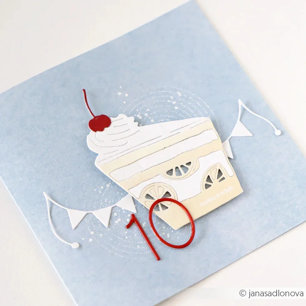 2025 새로운 도착 케이크 티 컵 마카롱 DIY Scrapbooking 카드를위한 금속 절단 다이 스텐실 사진 앨범 만들기