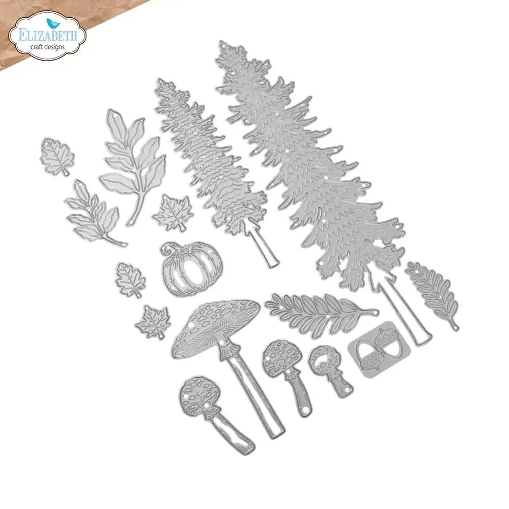 Festive Gingerbread & Snowy Blossom Crafting Kit - Stamps, Stencils, and Hot Foil for Holiday Scrapbooking & Card-Making