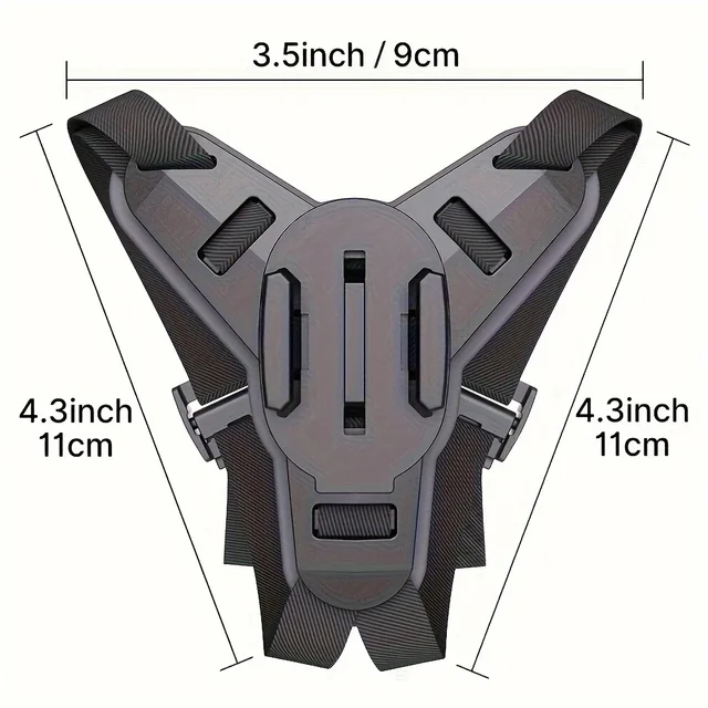 Support de menton avant pour casque de moto, pour GoPro Hero DJI Osmo Action Insta360, accessoires de caméra d'action 4