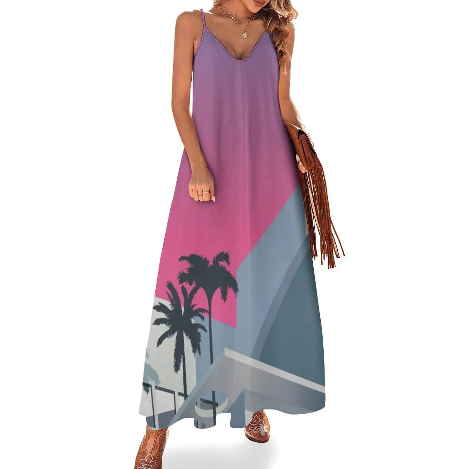 

Miami Nice Sleeveless Dress Casual dresses loose summer dress dresses summer summer dresses