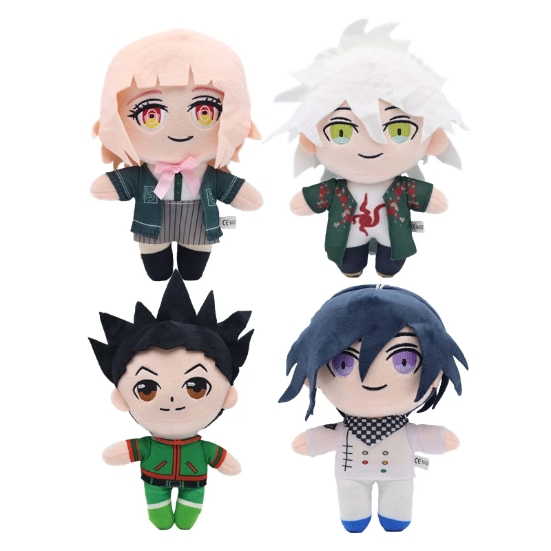 

20cm Danganronpa Plush Stuffed Toys Kokichi Oma Nagito Komaeda Nanami ChiaKi Cartoon Anime Figure Doll Kids Birthday Gifts Decor