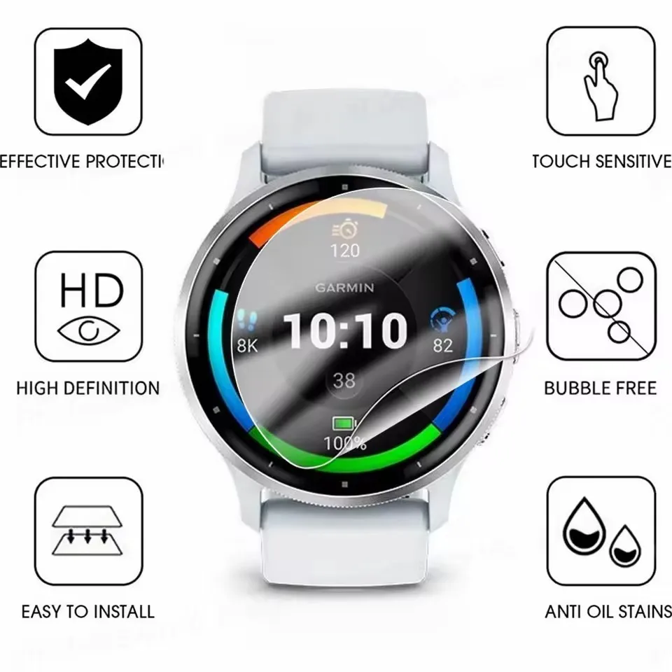 Hydrogel Film Screen Protector for Watches - Premium Protection (1-5 Pack)