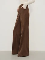 FSLE Vintage Relaxed Drape Straight Casual Tros Herringbone Fabric for Women Winter 2025 New Arrival Slimming Effect Pants - Image 3