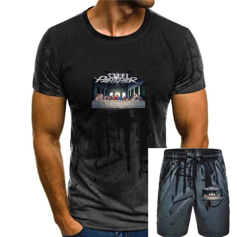 

Steel Panther All You Can Eat Men's Black T Shirt Print T Shirt Summer Casual Top Tee T Shirt Men 2018 Fashion Top Tee T-shirt
