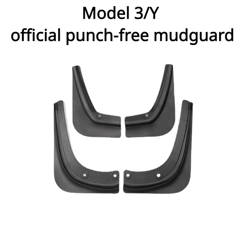 

Mudguard for 2021-2023 Tesla Model 3/Y Car Invisible Fenders Wheel Mud Flaps Splash Guards Car Modification Exterior Accessories