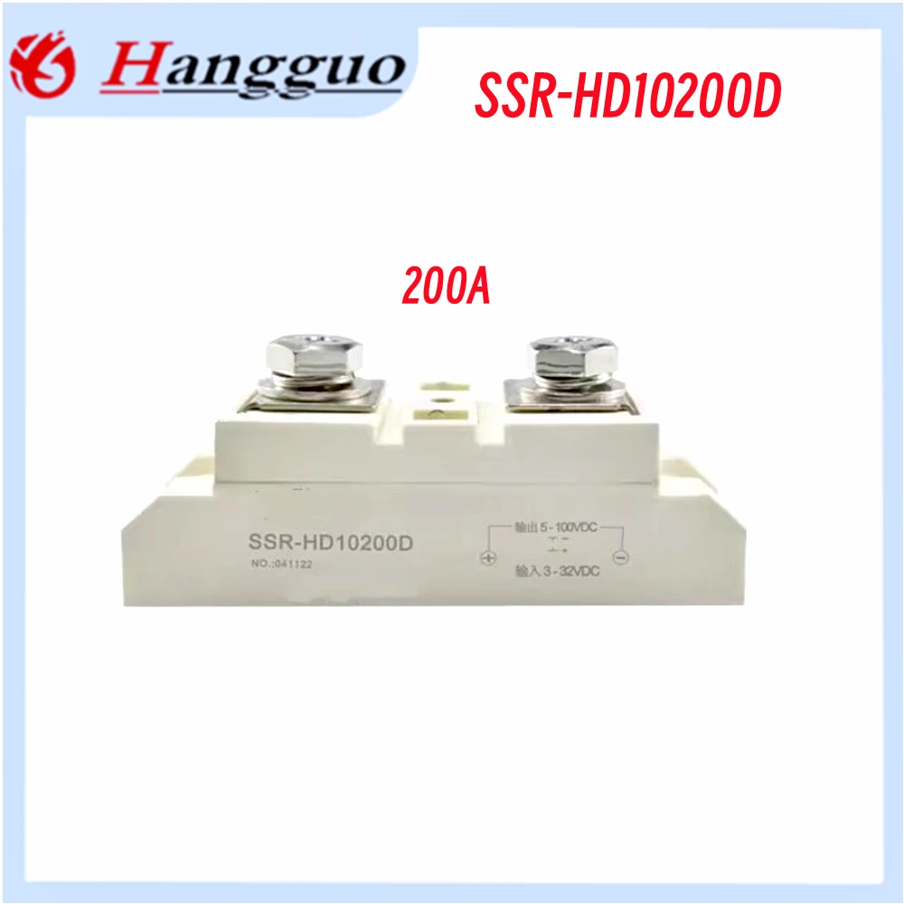 Ssr hd10 24VDC DC Halbleiter modul 80a 100a 120a 150a 200a 300a 400a 500a industrielles Halbleiter relais 100V DC-Steuerung Gleichstrom – Detail 7