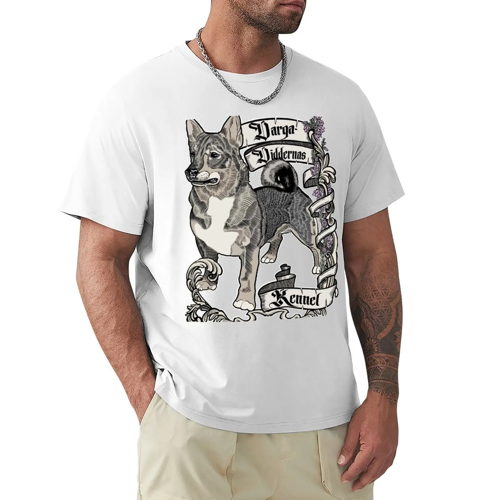 Muslimile Kennel T-Shirt Customs Shirts Graphic Tees Magliette Semplici Da Uomo