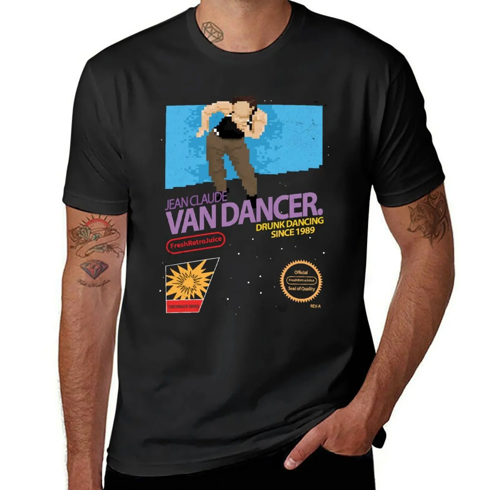 

Jean Claude Van Dancer T-Shirt anime clothes customs quick drying cute clothes big and tall t shirts for men