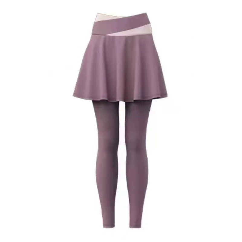 Golf Ladies Clothing Spring/Summer New Outdoor Quick drying Sports Pants and Skirts Fake Two piece Versatile Elastic Short Skirt