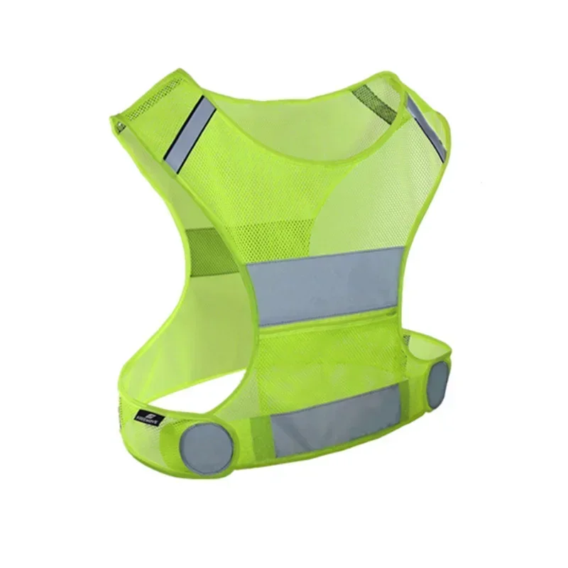 Outdoor Running Reflective Vest Cycling Vest Lightweight Safety Fishing Sports Gear for Women Men