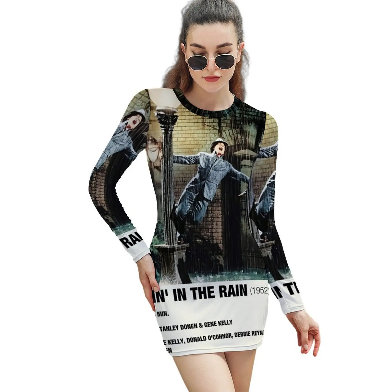 

best selling 1952 Long-Sleeved Sheath Dress Female clothing wedding dresses for woman luxury evening dresses for women 2024