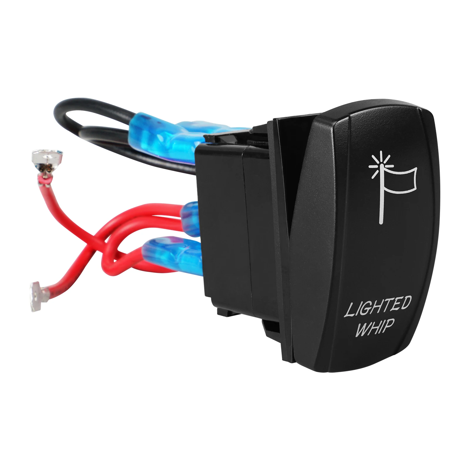 LED-Leuchten Schalter ATV UTV für CAN AM MAVERICK X3 Polaris RZR XP TURBO 1000 900 LED Peitsche 12 V/14 V mit Schalter Jumper Wire Set – Detail 12