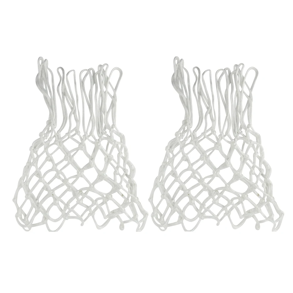 Outdoor Basketball Rack Equipment Basketball Hoop Thicken Nylon Braided Mesh Net Nylon Standard Hoop Net