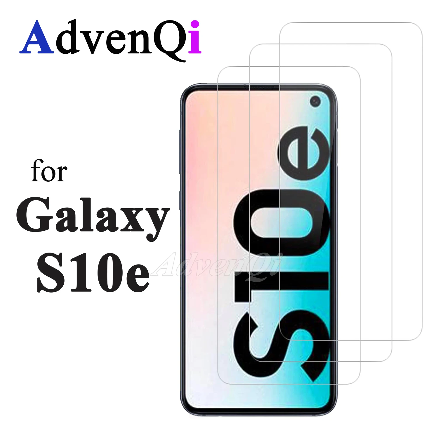 Displayschutzfolie für Galaxy S10e Samsung, Gehärtetes Glas HD Kristall 9H Kratzfest Hüllenfreundlich