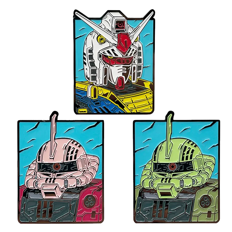 

Cool Badges Lapel Pins for Backpacks Metal Enamel Pin Brooches for Women Fashion Jewelry Accessories Gifts