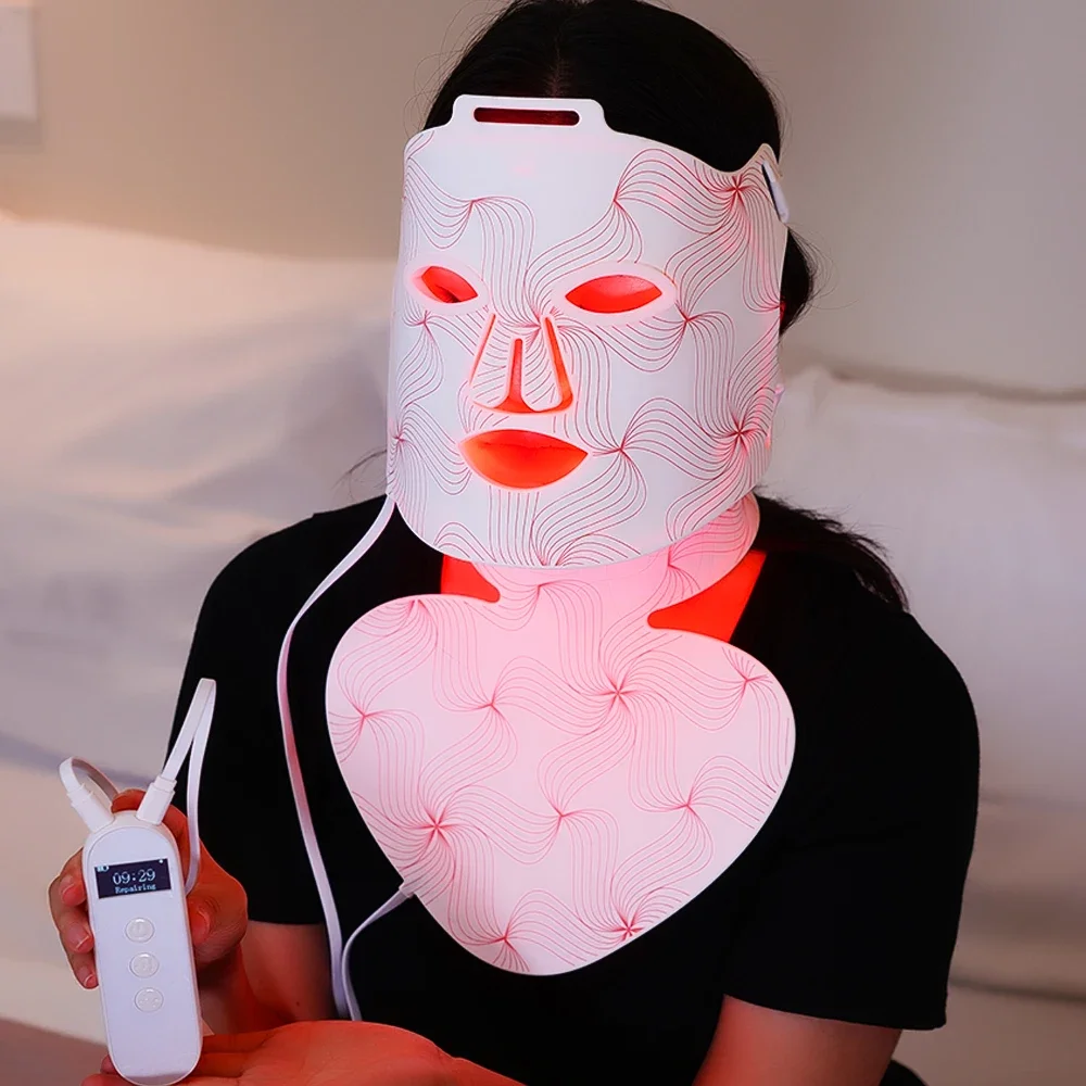 Hot Selling Red Light Therapy Mask Beauty Care LED Facial Mask Skin Care Device Red Light Therapy