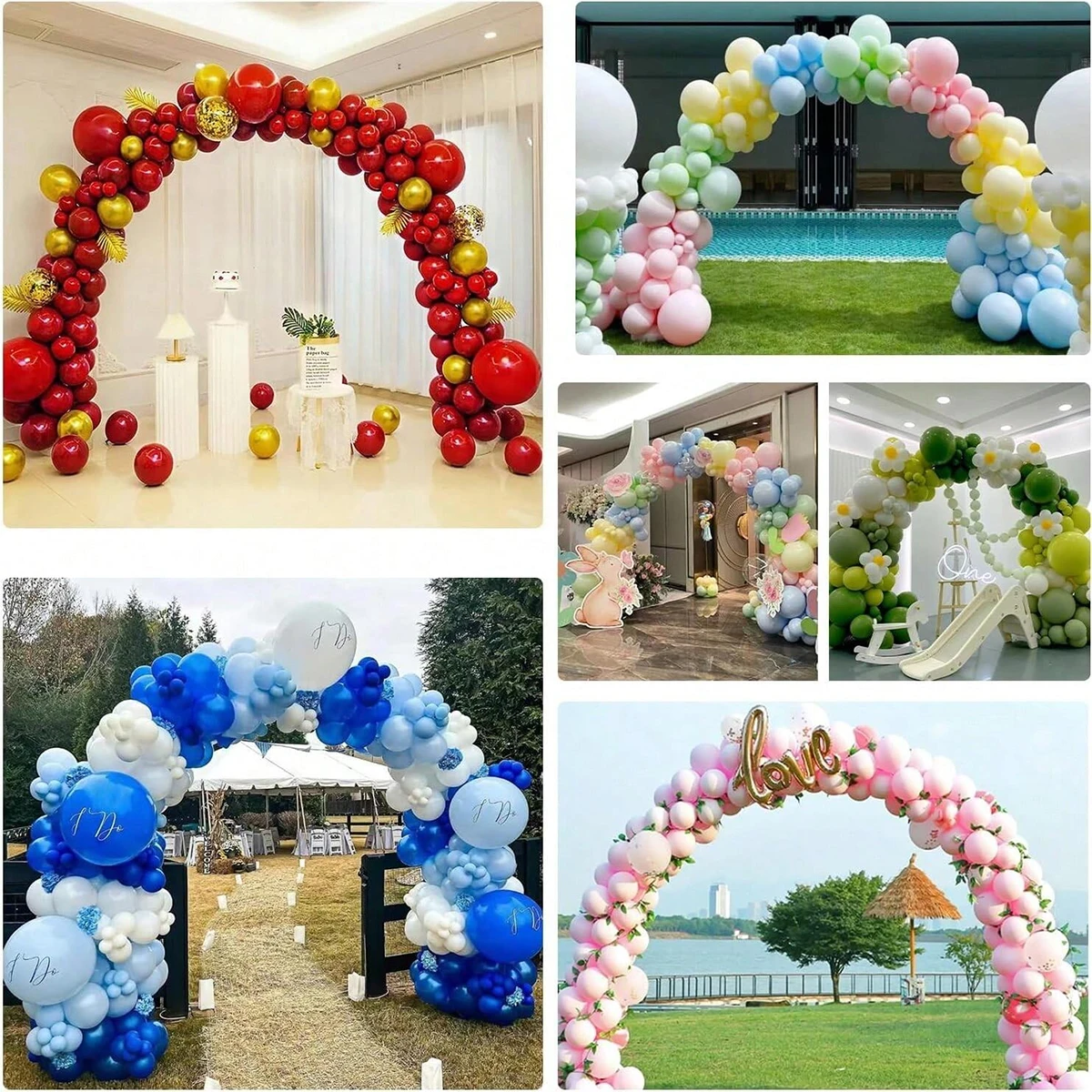 Kit arco per palloncini, supporto per arco per