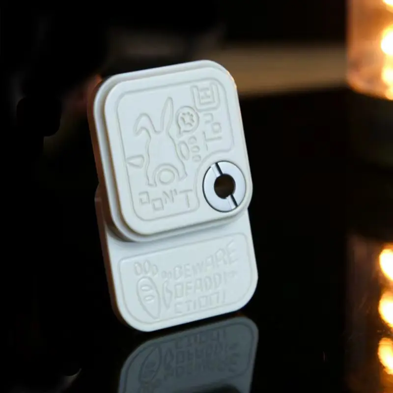 Peek Rabbit Push-Style Fidget Slider Mechanical Tactile Toy Stylish EDC Fidget Toy ADHD Tool Office Toy  Adults Gifts