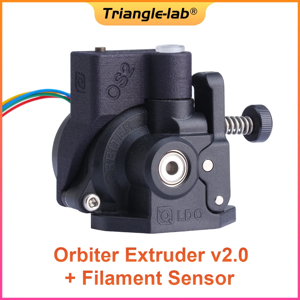 Trianglelab Orbiter Extruder V2 Filament Sensor LDO MOTOR Double Gear Direct Drive Compatible DDE V2 ender3 CR10 PLA PEI TPU ABS