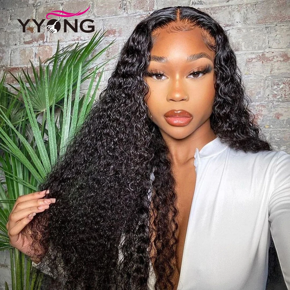 30 Inch 13x4 Hd Transparent Water Wave Lace Front Wig 4x4 Lace Closure Wig Wet And Wavy Curly Human Hair 13x6 Lace Frontal Wigs 30 inch deep wave lace closure wig peruvian lace front human hair wigs 100% remy water wave lace frontal wig 180% deep curly wig