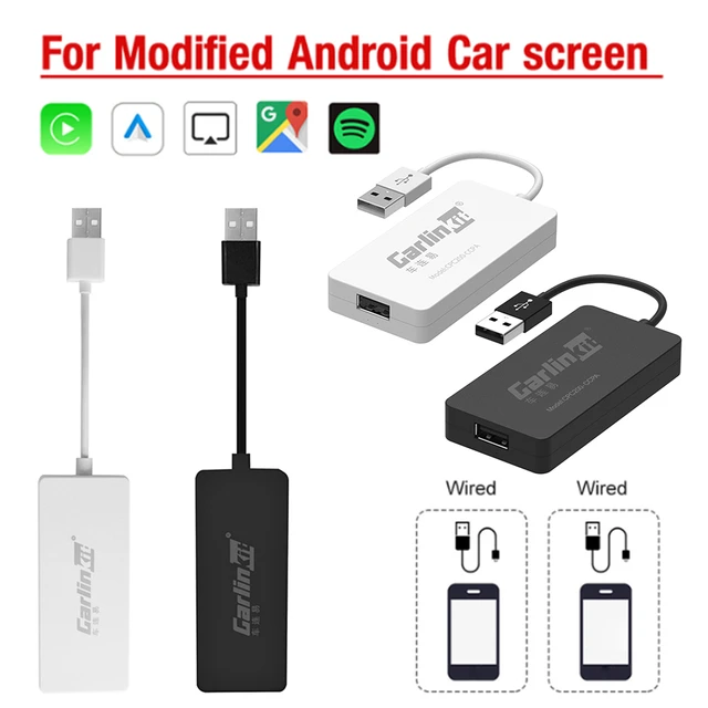 Adaptateur CarPlay sans fil pour iPhone, dongle Carplay sans fil Apple,  WiFi Plug Play 5GHz, mise à jour en ligne - AliExpress