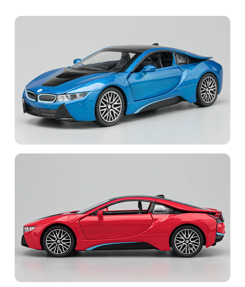BMW I8 Supercar 1:32 Ölçekli Model Araba