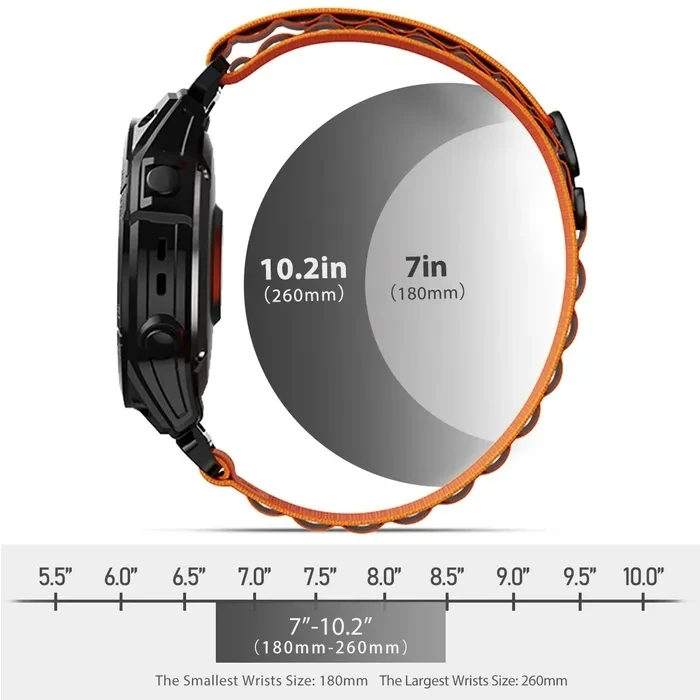 Versatile Nylon Watch Strap - Premium Smart Watch Band Replacement