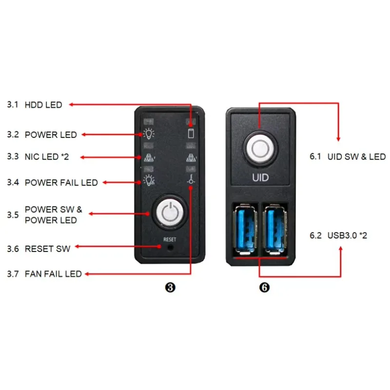 4U-HS7012 산업용 PC 케이스 핫스왑 멀티 하드 디스크 ATX 마더보드 산업용 장비 호스트 랙 서버 케이스