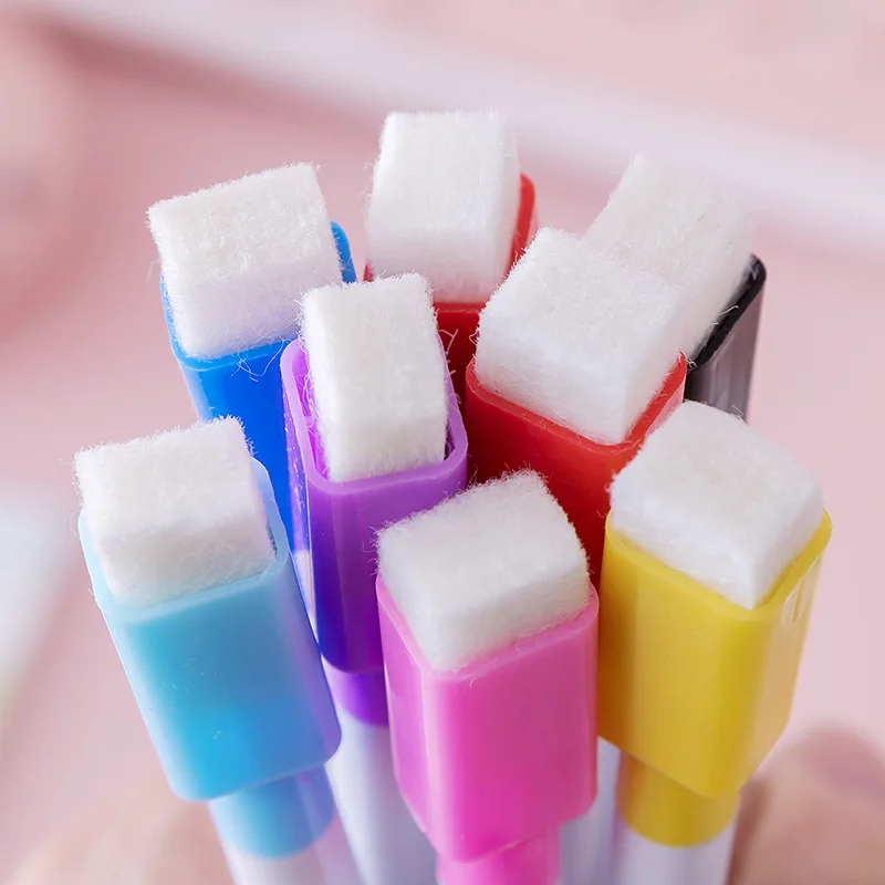 8 Colors Erasable Magnetic Whiteboard Marker Pen Blackboard Marker Chalk Glass Ceramics Office School Art Stationery