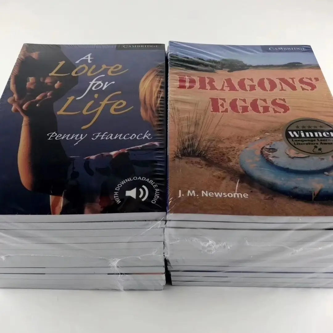 26 Libri Libro Illustrato Inglese Romanzo Lll Award Cambridge Award-Winning Novel Collection Audio Gratuito Libro Livre