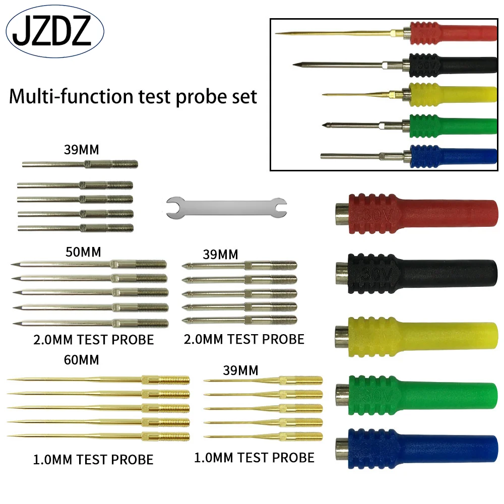JZDZ Multimeter Multifunktions-Testsonde Pin Kit für Automotive/Elektrogerät Diagnose Reparaturwerkzeuge DIY JT8001