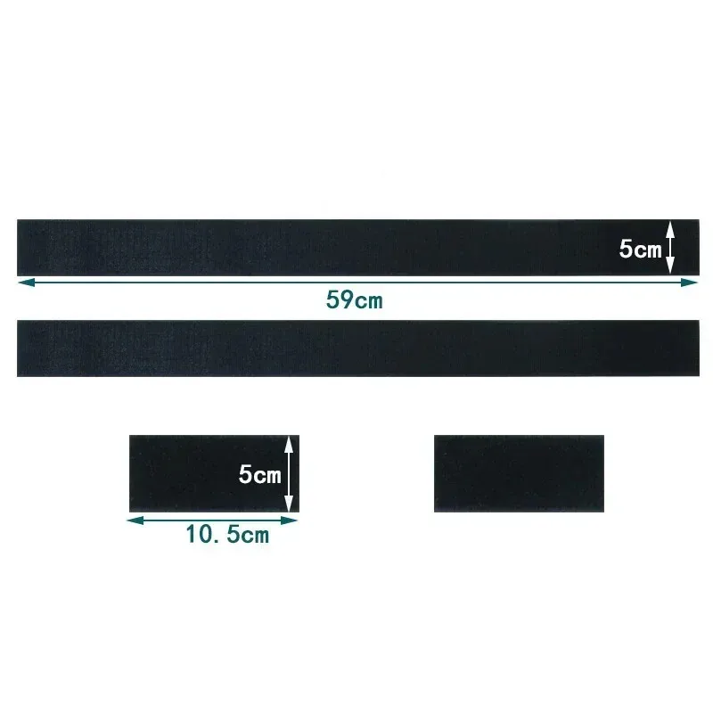Car Trunk Organizer Elastic Fixing Strap Fire Extinguisher Fixing Strap Universal Storage Bracket Velcro Strip Auto Parts 1set