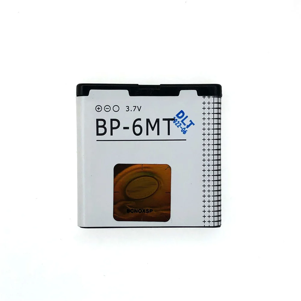 1PCS 2PCS BP-6MT BP6MT 1050mAh New Battery For Nokia N81 N82 N81-8G E51 E51i 6720 6720C BP 6MT Batteries