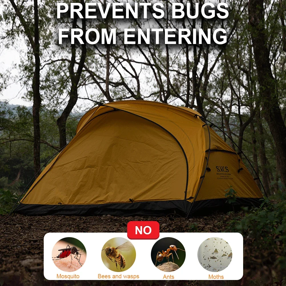 Outdoor Camping Expansion Tent 2 Person Trekking Shelter Tent Waterproof Camping Sleeping Tent for Expanding Tent Space