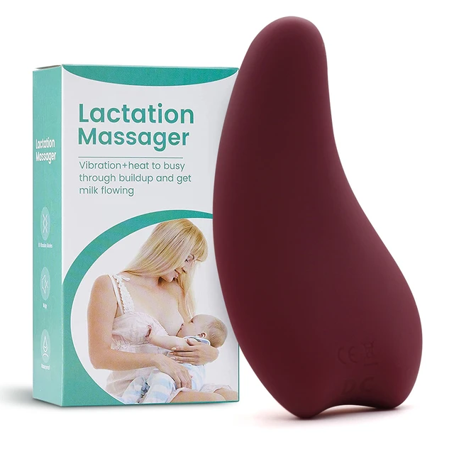 Warming and Vibrating Lactation Massager